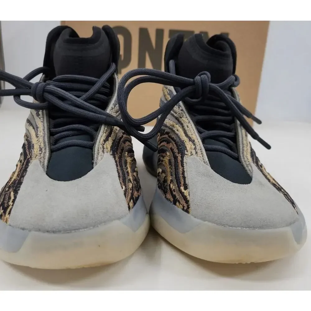 ADIDAS YEEZY QNTM Amber Tint GX1331 Mens Basketball Sneakers Size 9.5 Like New
